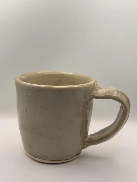 White Speckled Mug by Jo Handmade